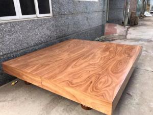Bộ chiếu ngựa đóng hộp gỗ hương xám venner