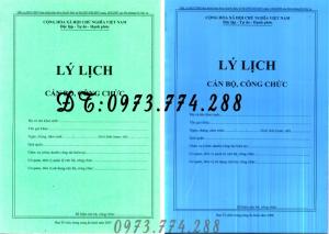 Lý lịch cán bộ công chức mẫu 2a tctw