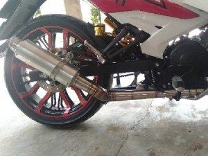 Pô redleo và cổ pô 2 khúc