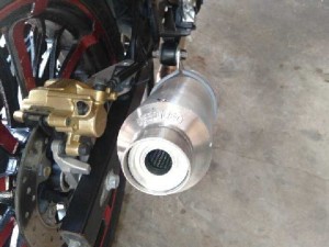Pô redleo và cổ pô 2 khúc