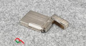 Bật Lửa Dupont Vân Bạc Phay Xước D24 T