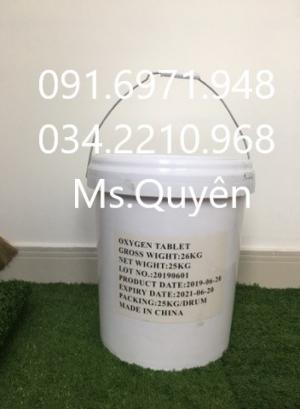 Mua bán sodium percarbonate-oxy viên, oxy bột cho tôm cá nổi đầu giá sỉ