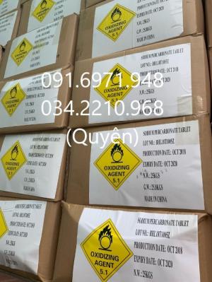 Mua bán sodium percarbonate-oxy viên, oxy bột cho tôm cá nổi đầu giá sỉ