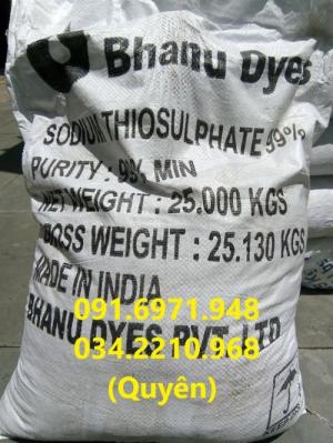 Sodium thiosulphate (Na2S2O3) 99% giúp trung hòa chlorine, chất độc trong ao nuôi thủy sản giá sỉ