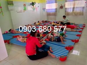 Chuyên cung cấp giường ngủ lưới mầm non cho trẻ nhỏ