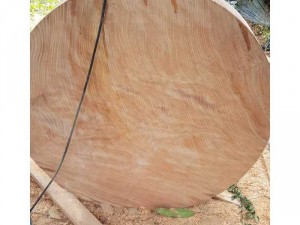 Mặt bàn tròn gõ du sam nhóm 1a
