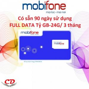 Sim 4G-tỷ GB mobifone có sẵn 3 tháng-24G3