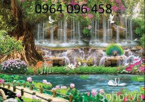 tranh gạch 3d ốp mộ