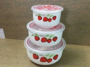 Sỉ bộ thố sứ 3 món có nắp