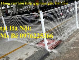 Hàng rào lưới thép mạ kẽm sơn tĩnh điện