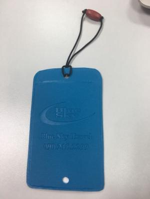 Thẻ hành lý_ Thiết kế in logo thương hiệu