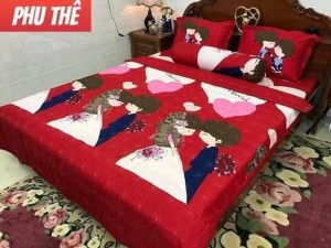 1 bộ chăn ga 5 món chỉ 249k