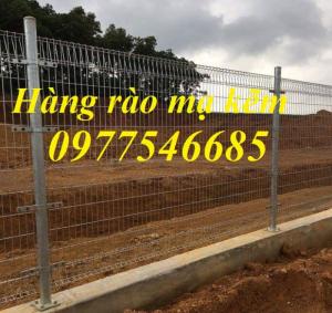Lưới thép hàng rào sơn tĩnh điện , hàng rào lưới thép mạ kẽm