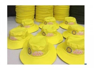 Chuyên may mũ nón học sinh mầm non