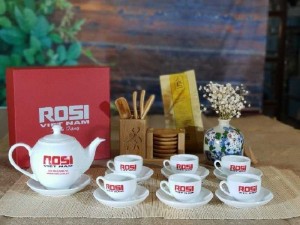 Xưởng in ấm chén trà làm quà tặng tết