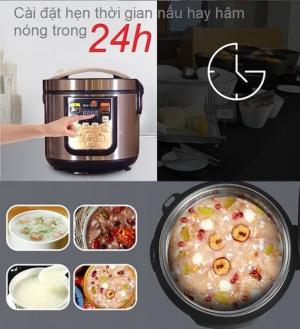Tính Năng Nồi Cơm Điện Tách Đường NIRVANA
- Loại bỏ thành phần Amylopectin của TinhBột - Giảm chỉ số GI và lượng Calories trong Tinh Bột - Công nghệ Nhật Bản, tiếp kiệm điện năng, hiện đại - Lòng nồi lõi Thép Kép Inox 304 - Vỏ nhựa nguyên sinh, bền chịu Lực, chịu Nhiệt. Đa chức năng: Nấu cơm tách đường, hầm, hấp, nấu súp, cháo, luộc gà không cần nước