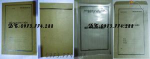 In túi giấy đựng hồ sơ