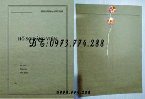 In vỏ đựng hồ sơ