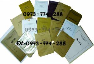 In bìa, túi, bì, vỏ đựng hồ sơ
