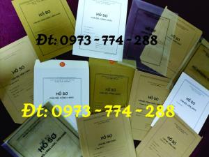 In túi hồ sơ, Hồ sơ đảng viên, Hồ sơ công chức, viên chức ...