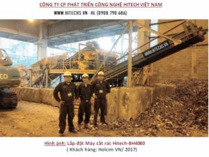 Máy Cắt nghiền rác Đốt lò, Hitech-BH1200