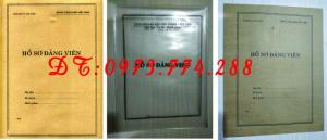 Bìa hồ sơ viên chức