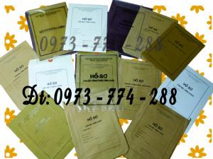 In các loại túi hồ sơ