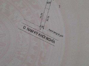 Nhà mặt tiền đường Nam Kỳ Khởi Nghĩa