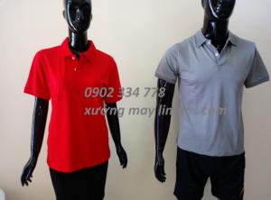 Áo Thun Cổ Trụ , Áo thun cổ bẻ, chất liệu thun cá sấu 4 chiều cao cấp giá bỏ sỉ rẻ nhất tại TPHCM