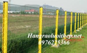 Lưới hàn sơn tĩnh điện, Lưới thép hàng rào mạ kẽm