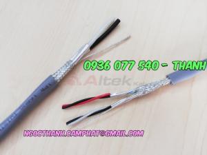 Cáp tín hiệu vặn xoắn chống nhiễu 2 Pair 22 AWG