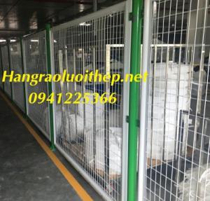 Hàng rào bảo vệ, hàng rào di động, khung lưới ngăn kho