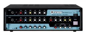 Amply Karaoke Arirang SPA-306XG Digital với công suất tiêu thụ 450W và âm thanh ngõ ra (OUT) là 400W