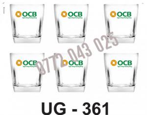 ly thủy tinh ocb , in ly thủy tinh ngân hàng