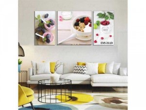 Tranh vải Canvas, tranh treo nhà bếp CVS2112