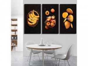 Tranh Vải Canvas, tranh treo tường phòng bếp
