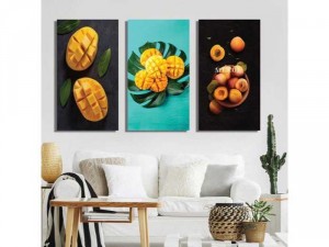 Tranh Vải Canvas, tranh treo tường phòng bếp