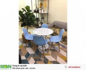 Ghế nhựa quán cafe , trà sữa