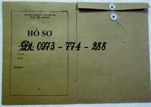 Túi hồ sơ công chức viên chức mẫu B01
