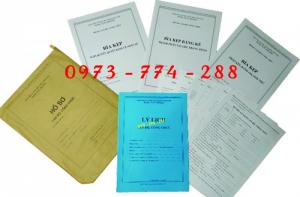 Túi hồ sơ công chức mẫu b01