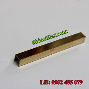 Nẹp U inox Vàng Gương