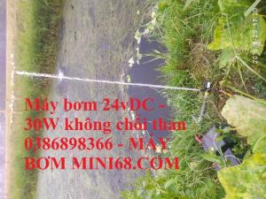 Máy bơm mini kích thước nhỏ gọn nhưng khả năng hút đẩy rất tốt