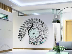 Đồng hồ chim công M0-707 trưng bày