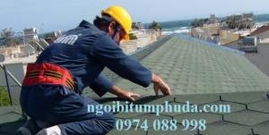 Ngói lợp nhựa đường phủ đá