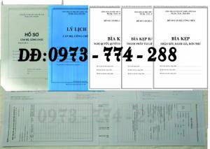 Mẫu Hồ Sơ Công Chức - Tìm Mẫu Hồ Sơ Công Chức