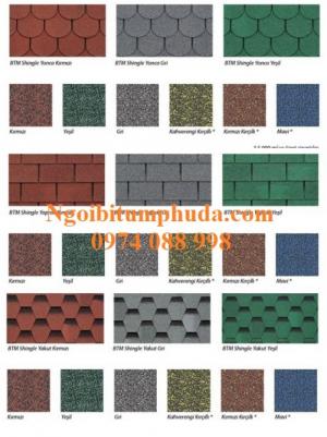 Ngói phủ đá tự nhiên chất lượng ưu việt