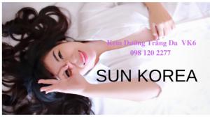 Kem dưỡng trắng da măt VK6 Mỹ phẩm Hàn Quốc Sun Korea làm đẹp từ thiên nhiên