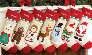 Tất noel trang trí