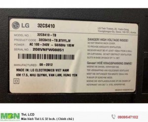 Màn hình Tivi LG 32 Inch. ( Chính chủ )