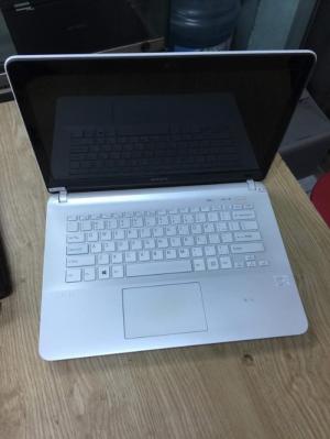 Sony Vaio SVF14 Trắng Core i3_Ram 4G_ổ 500G Văn phòng, học tập mượt mà. Tặng đầy đủ phụ kiện